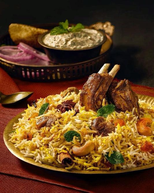 Avakai Mutton Biryani