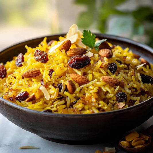 Rasam Rice flavoured with saffron
