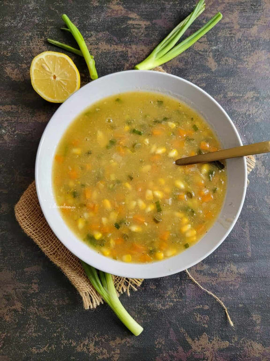 Sweet Corn Veg Soup