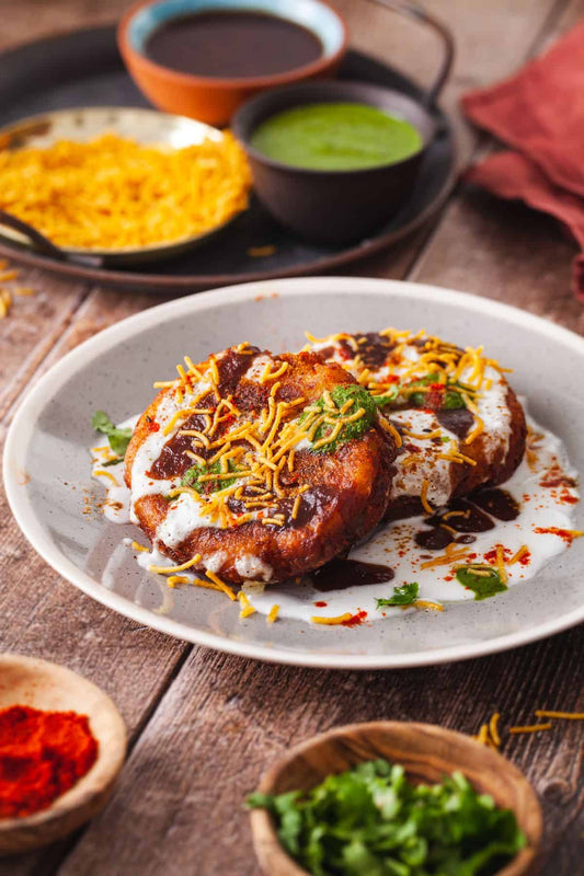 Aloo Tikki Chaat