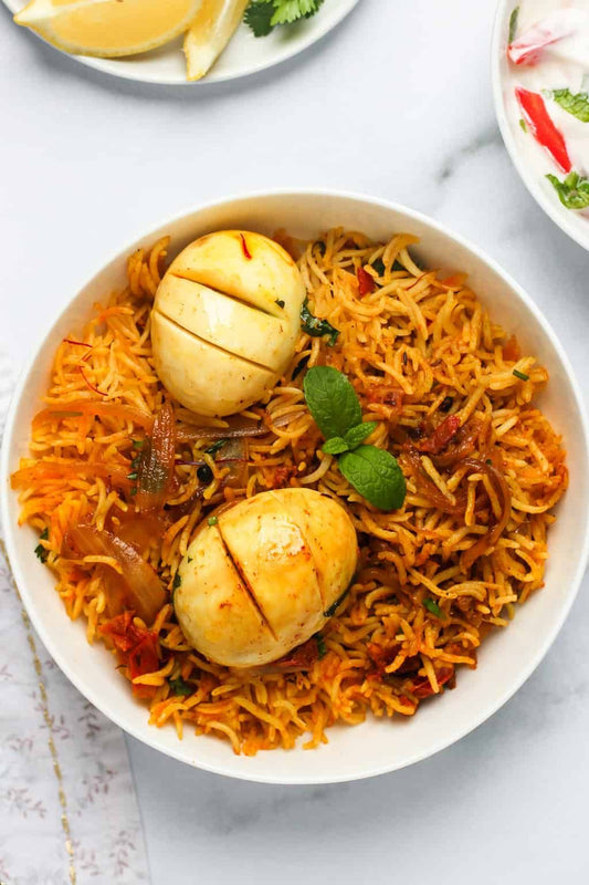 Avakai Egg Biryani