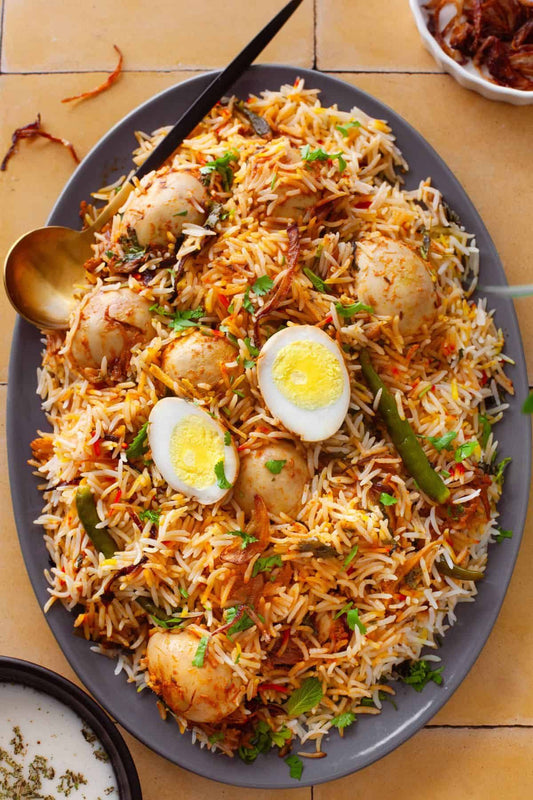 Jumbo Egg 65 Biryani