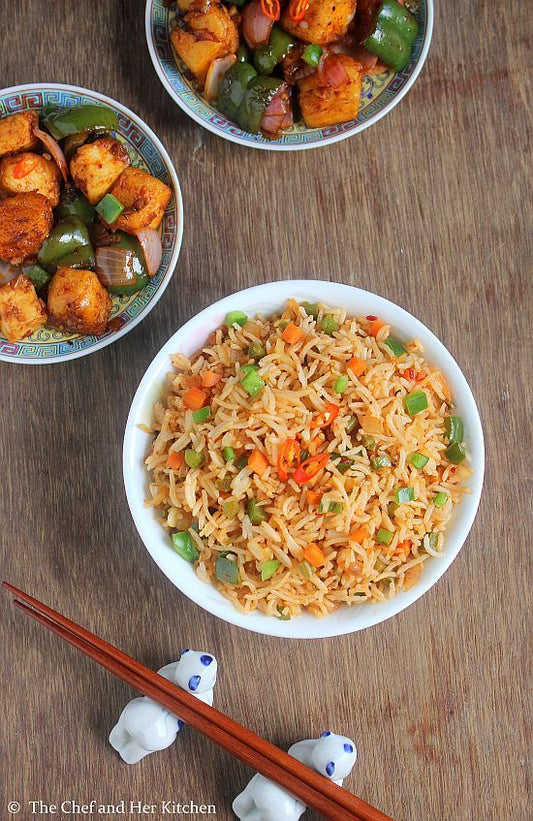 Schezwan Mix Non Veg Fried Rice/Noodles