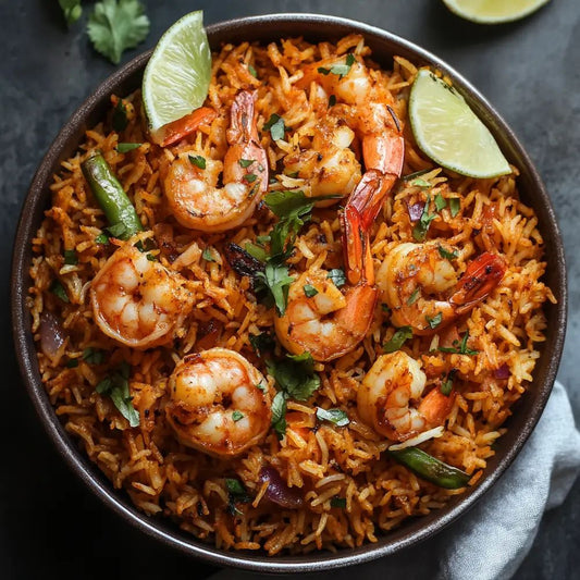 Jumbo Prawn Biryani