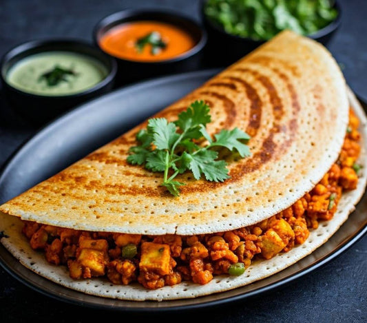 Egg Paneer Dosa