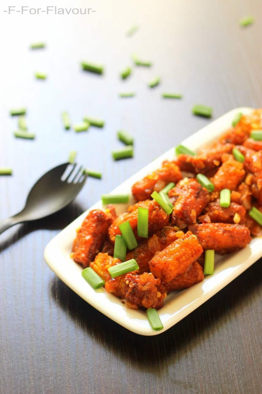 Baby Corn Manchurian