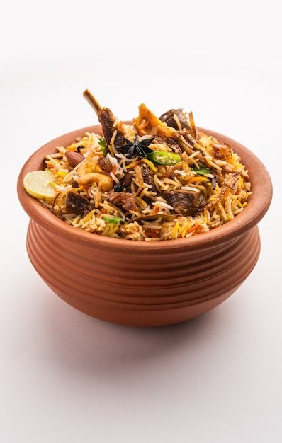 Goat Dum Biryani