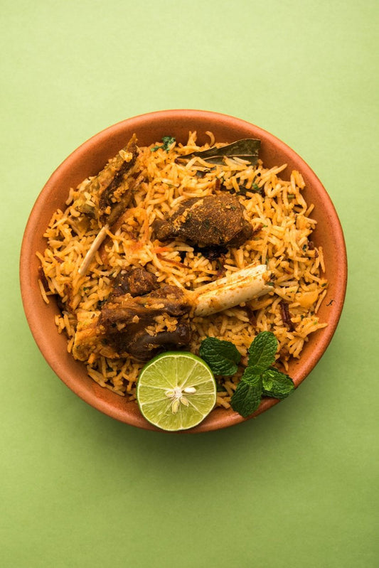 Goat Dum Mutton Biryani