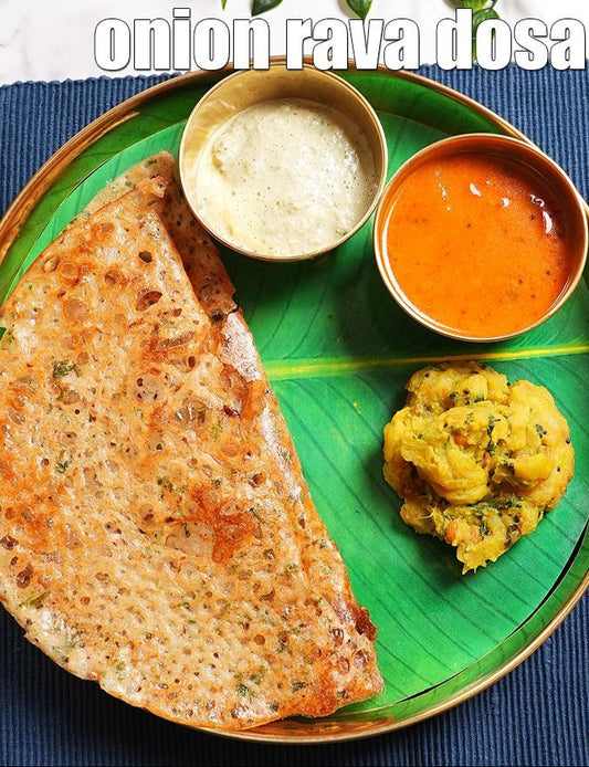 Rava Onion Dosa