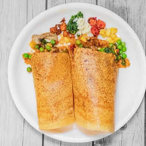 All Mix Veg Dosa