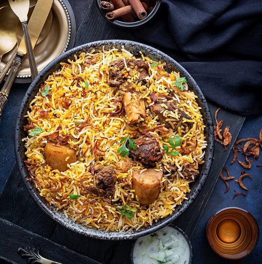 Family Goat Biryani