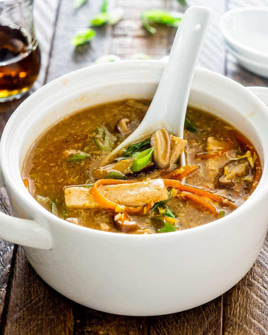 Hot and Sour Chicken Soup
