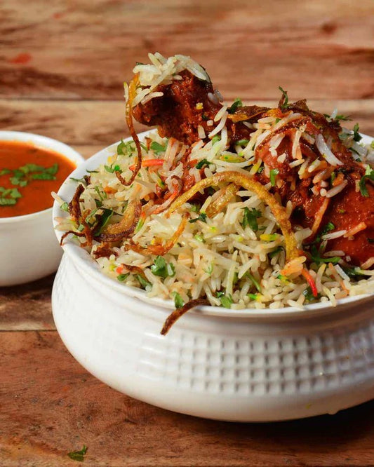 Gongura Chicken Biryani